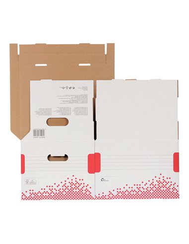 Scatola container SPEEDBOX SMALL 252x355x193mm ESSELTE 623911 ESSELTE SCATOLE ARCHIVIO IN CARTONE