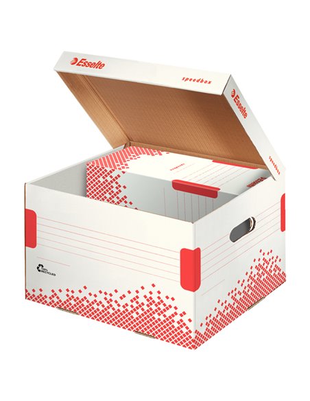 Scatola container SPEEDBOX MEDIUM 325x367x263mm ESSELTE 623912 ESSELTE SCATOLE ARCHIVIO IN CARTONE