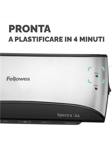 PLASTIFICATRICE A CALDO Spectra A4 FELLOWES 5737801