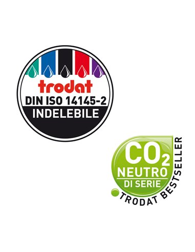 Timbro Original Printy 4642 diametro 42mm TRODAT 166684 TRODAT TIMBRI AUTOINCHIOSTRANTI