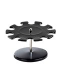 PORTATIMBRI CIRCOLARE 10posti NERO in METALLO Koala 7202