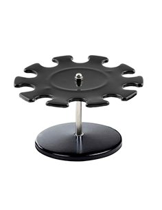 PORTATIMBRI CIRCOLARE 10posti NERO in METALLO Koala 7202 Koala PORTATIMBRI
