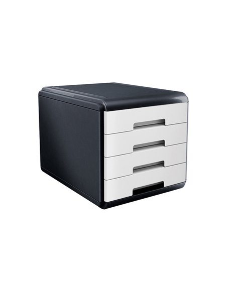Cassettiera 4 cassetti 45mm MyDesk bianco ARDA 18P4PB