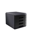 Cassettiera 4 cassetti 45mm MyDesk nero ARDA 18P4PN