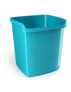 Cestino gettacarte 15lt MyDesk turchese ARDA 8116TU