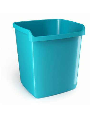 Cestino gettacarte 15lt MyDesk turchese ARDA 8116TU
