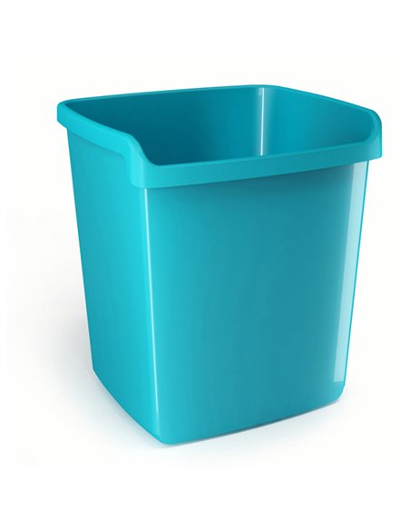 Cestino gettacarte 15lt MyDesk turchese ARDA 8116TU
