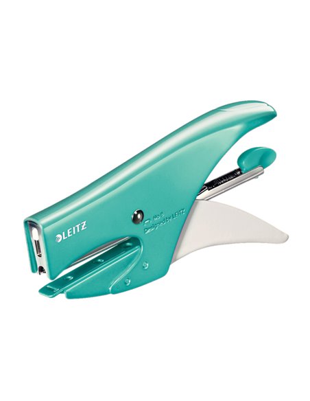 CUCITRICE A PINZA 5547 Acqua Marina METAL WOW LEITZ 55472051