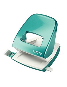 Perforatore 2 fori 5008 WOW acqua marina metal max 30fg LEITZ 50082251 LEITZ PERFORATORI