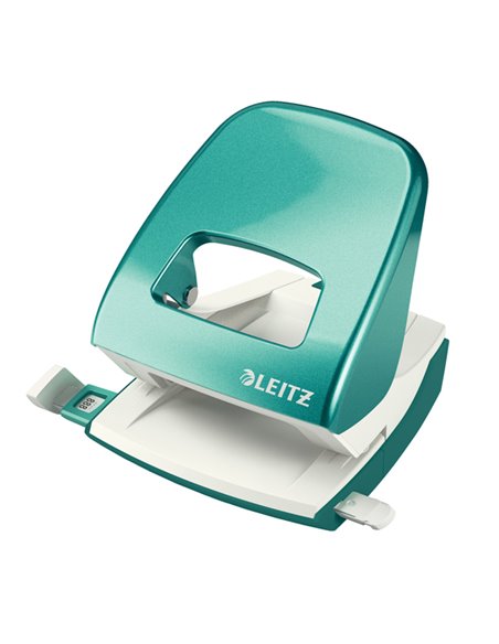 Perforatore 2 fori 5008 WOW acqua marina metal max 30fg LEITZ 50082251 LEITZ PERFORATORI