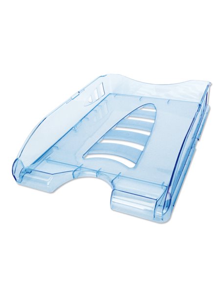 Vaschetta portacorrispondenza Sunrise azzurro trasparente ARDA TR75510BL ARDA PORTACORRISPONDENZA-PORTARIVISTE