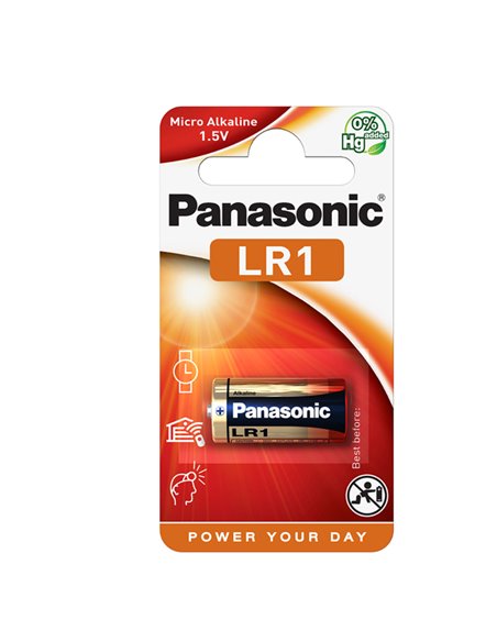MICROPILA LR1 ALCALINA 1,5V PANASONIC C300001