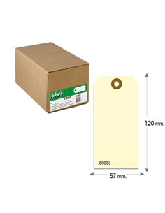 1000 ETICHETTE PER SPEDIZIONI 120x60mm 80053 LEBEZ 80053