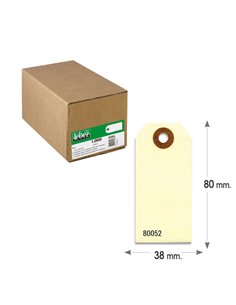 1000 ETICHETTE PER SPEDIZIONI 80X38mm 80052 LEBEZ 80052