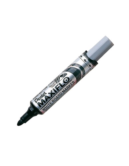 Marcatore per lavagne punta conica 6mm nero MaxiFlo Pentel MWL5M-A PENTEL PER LAVAGNE CANCELLABILI