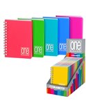 MICROQUADERNO SPIRALATO PPL 8x12cm A7 80fg+1 80gr 1rigo ONE COLOR BLASETTI 5460