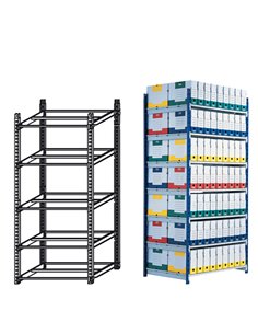 Scaffale RANG'ECO 5 ripiani 100x70xH200cm - Modulo Base K605170 PAPERFLOW SCAFFALI