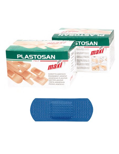 Scatola 100 CEROTTI 2x7cm BLU DETECTABLE CER029 PVS PARAFARMACEUTICA