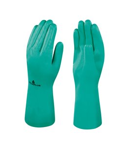 GUANTO DA LAVORO INDUSTRIALE Nitrex 801 Tg.08 in NITRILE VE801VE08 DELTAPLUS GUANTI DI PROTEZIONE