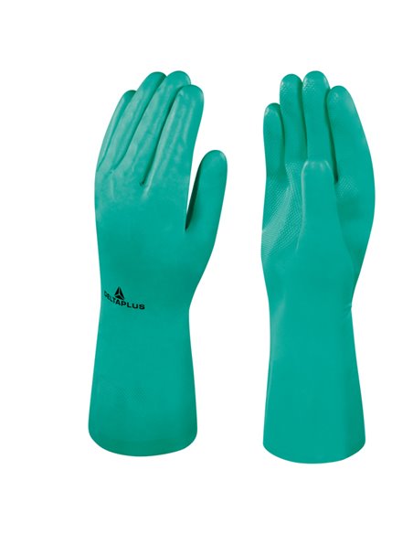 GUANTO DA LAVORO INDUSTRIALE Nitrex 801 Tg.08 in NITRILE VE801VE08 DELTAPLUS GUANTI DI PROTEZIONE