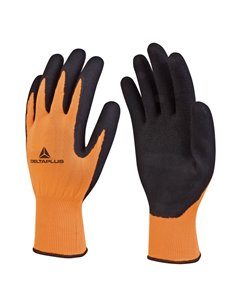 GUANTI con PALMO SCHIUMA di LATTICE VV733 Tg.09 Apollon VV733OR09 DELTAPLUS GUANTI DI PROTEZIONE