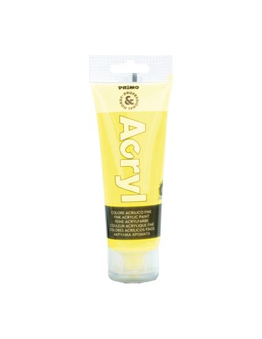 COLORE ACRILICO FINE tubo da 75ml GIALLO FLUO 420TAF75210
