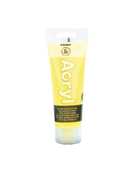 COLORE ACRILICO FINE tubo da 75ml GIALLO FLUO 420TAF75210