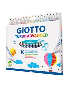 ASTUCCIO 18 PENNARELLI GIOTTO TURBO ADVANCED 426200 GIOTTO PENNARELLI