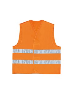 GILET ALTA VISIBILITA' ARANCIO FLUO Tg. L GILP2ORGT DELTAPLUS ALTA VISIBILITA'