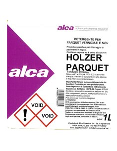 DETERGENTE per PARQUET Holzer 1Lt Alca ALC429 ALCA DETERGENTI-DETERSIVI PER PULIZIA 2