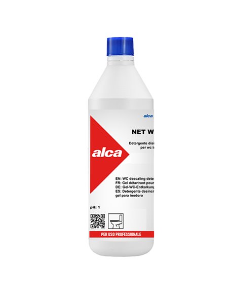 DETERGENTE ACIDO Net Water flacone 1Lt Alca ALC539 ALCA DETERGENTI-DETERSIVI PER PULIZIA