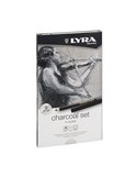 ASTUCCIO METALLO assortimento REMBRANT CHARCOAL SET LYRA L2051112
