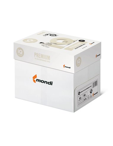 CARTA BIANCA IQ PREMIUM A4 210x297mm 90gr 500fg MONDI 6011