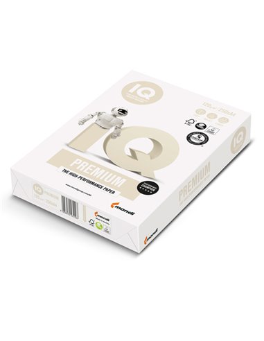 CARTA BIANCA IQ PREMIUM A4 210x297mm 120gr 250fg MONDI 6031 MONDI BIANCA