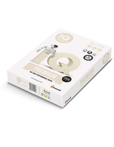 CARTA BIANCA IQ PREMIUM A4 210x297mm 160gr 250fg MONDI 6041 MONDI BIANCA