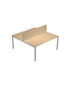 PANNELLO DIVISORIO 160x32cm ROVERE per SCRIVANIA MULTIPLE - AGORA' PAN-160-BTA_C ARTEXPORT SCRIVANIE E TAVOLI RIUNIONE
