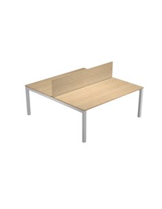PANNELLO DIVISORIO 180x32cm ROVERE per SCRIVANIA MULTIPLE - AGORA' PAN-180-BTA_C ARTEXPORT SCRIVANIE E TAVOLI RIUNIONE