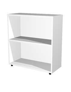 LIBRERIA BASSA A GIORNO 76x32cm - H81,5cm BIANCO LBASL76_3 ARTEXPORT LIBRERIE