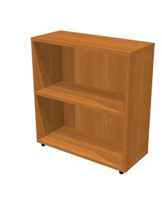 LIBRERIA BASSA A GIORNO 76x32cm - H81,5cm NOCE CHIARO LBASL76_4 ARTEXPORT LIBRERIE