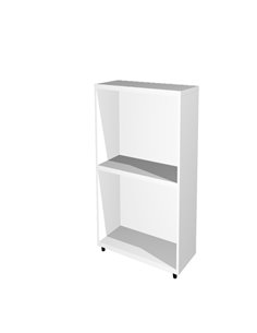 LIBRERIA BASSA A GIORNO 40x32cm - H81,5cm BIANCO LBASL40_3 ARTEXPORT LIBRERIE