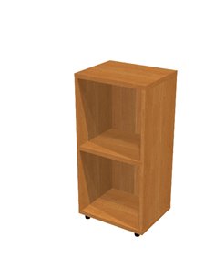 LIBRERIA BASSA A GIORNO 40x32cm - H81,5cm NOCE CHIARO LBASL40_4 ARTEXPORT LIBRERIE