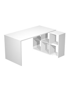 Postazione Home-Office 6 caselle L140 x P104 x H72,4cm Bianco 2767/6MAX_3-3 ARTEXPORT SCRIVANIE E TAVOLI RIUNIONE