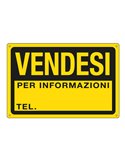 CARTELLO IN PPL 30x20cm 'VENDESI' 3344P