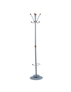 APPENDIABITI DALLAS 180CM A 8 POSTI C/PORTAOMBRELLI GRIGIO APUBR4-GR Unisit APPENDIABITI