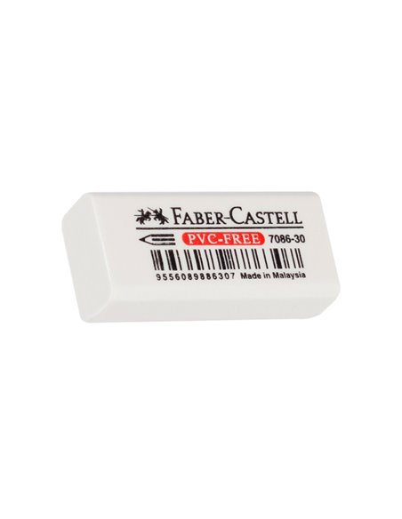 GOMMA MINI IN VINILE BIANCA PER MATITA FABER CASTELL 188730 FABER-CASTELL GOMME