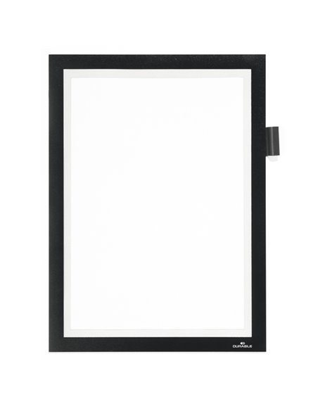Cornice adesiva Duraframe® Note A4 21X29,7cm nero DURABLE 4993-01 DURABLE SEGNALETICA