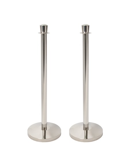 1 COLONNINA SEGNAPERCORSO Budget H100cm CROMATA Securit RS-LW-CH SECURIT COLONNINE SEGNAPERCORSO E ACCESSORI