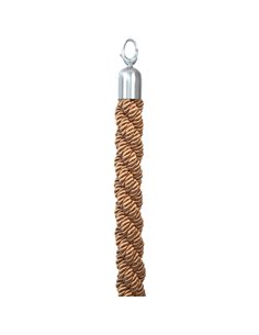 CORDONE INTRECCIATO 150cm BRONZO per COLONNINA SEGNAPERCORSO Securit RS-CLRP-CHBR