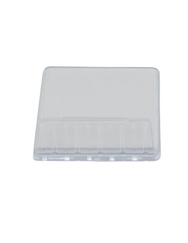 SET 10 SUPPORTI a L TRASPARENTE per TARGHETTE Securit TAG-HLD-TR SECURIT LAVAGNE NERE