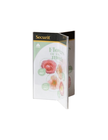 DISPLAY PORTAMENU' a Y 10,5x14,8cm (A6) Securit PFT-ACY-A6